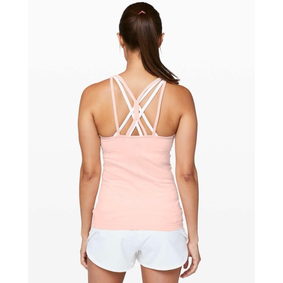 Lululemon Swiftly Tech Strappy Tank in Butter Pink 10 - Picture 5 of 11